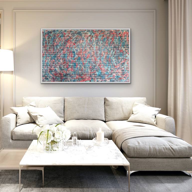 Original Abstract Expressionism Abstract Painting by Ketki Fadnis
