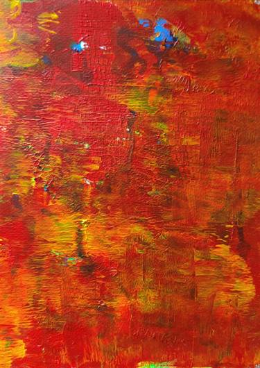 Original Abstract Expressionism Abstract Paintings by Ketki Fadnis