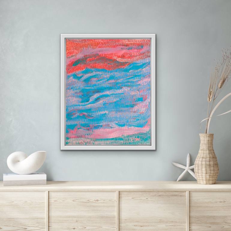 Original Abstract Expressionism Abstract Painting by Ketki Fadnis