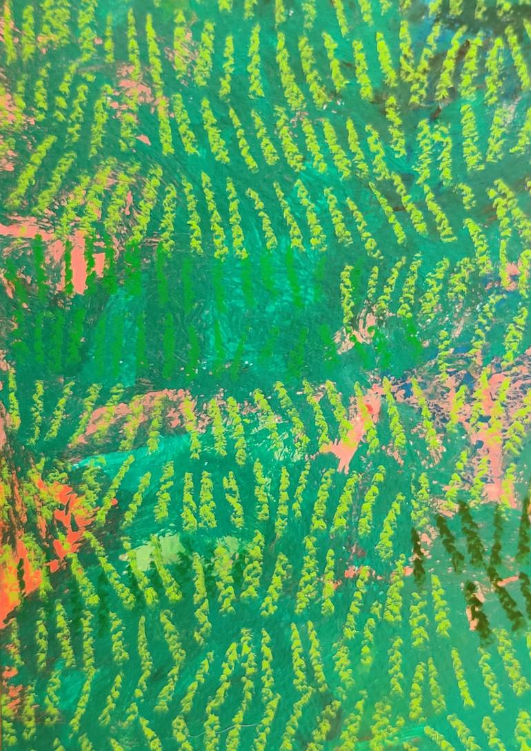 Original Abstract Expressionism Abstract Painting by Ketki Fadnis