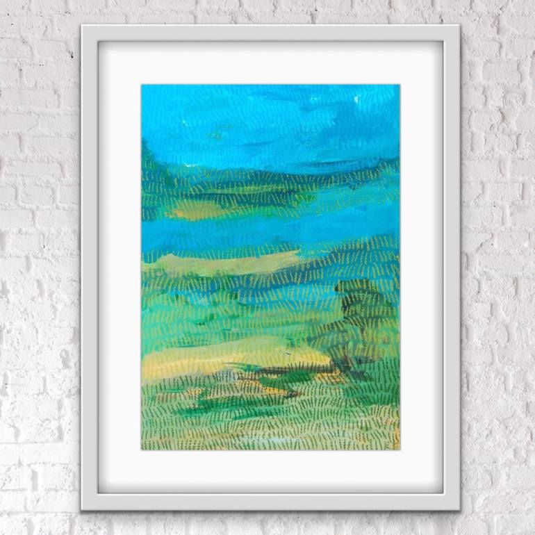 Original Abstract Landscape Painting by Ketki Fadnis