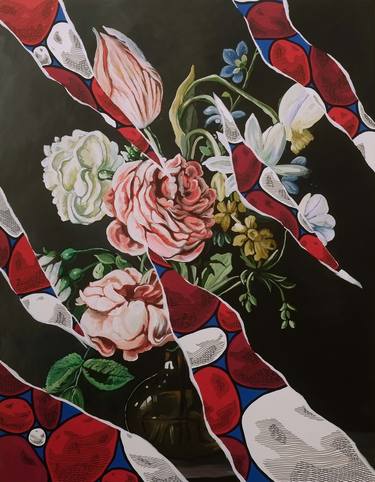 Print of Art Deco Floral Paintings by andhika wicaksono sasmoro