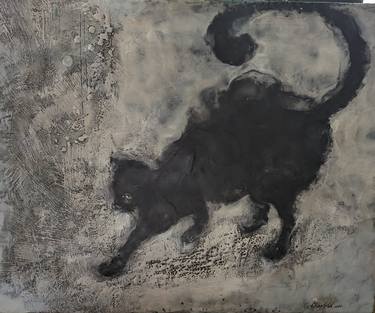 Original Abstract Animal Paintings by Charlene Shih