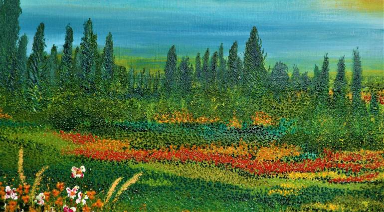 Original Landscape Painting by Ans Duin