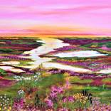 Painting the Summerblues... by Ans Duin