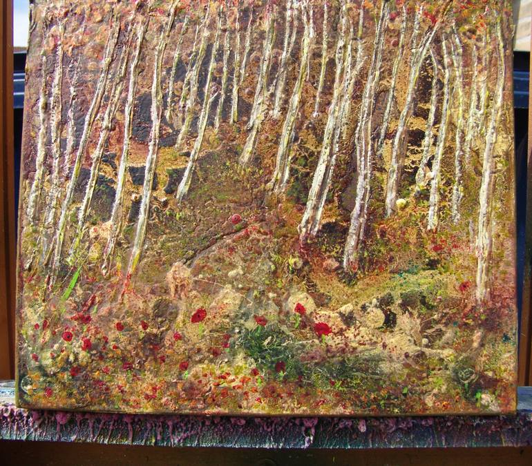 Original Expressionism Landscape Painting by Ans Duin