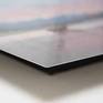 Satin silver aluminum surface