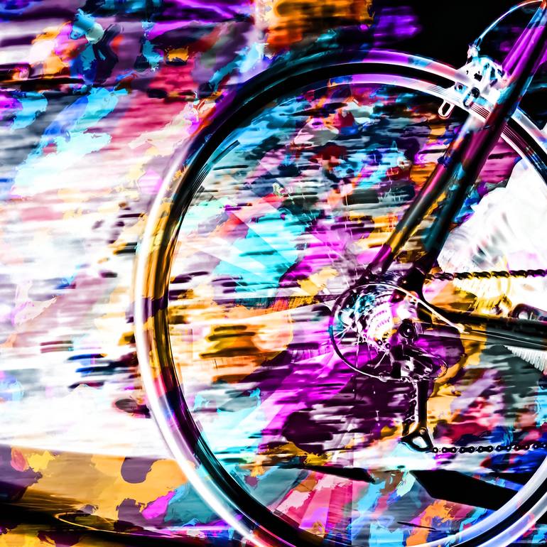 Bicycle discount wheel artwork