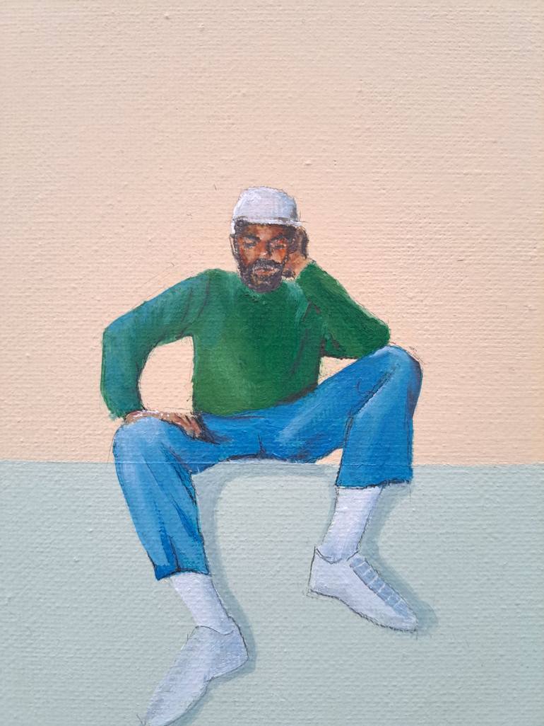 Original Contemporary Men Painting by Lee Jenkinson