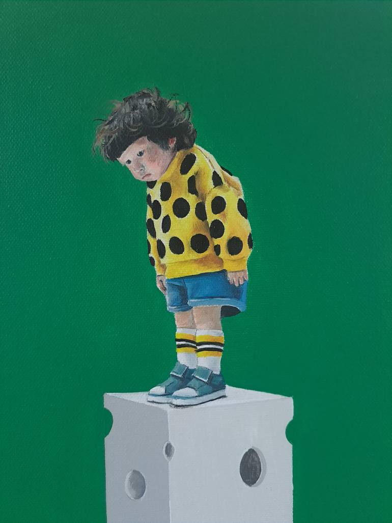 Original Contemporary Children Painting by Lee Jenkinson