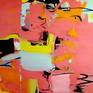 Collection Bright Statement Abstract Paintings