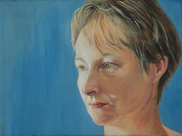 Original Portraiture People Paintings by Hanni Serway