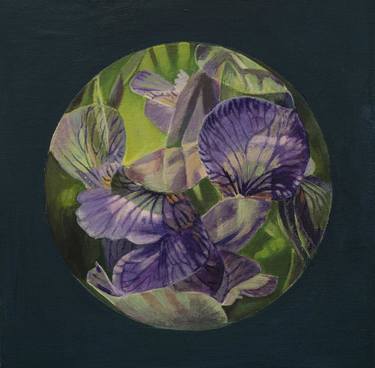 Original Fine Art Floral Paintings by Hanni Serway