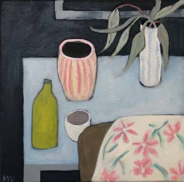 Original Still Life Paintings by Mary DONNELLY