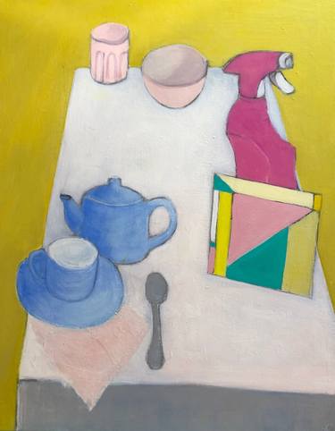 Original Impressionism Still Life Painting by Mary DONNELLY
