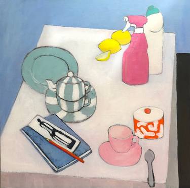 Original Still Life Paintings by Mary DONNELLY