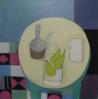 Original Fine Art Still Life Paintings by Mary DONNELLY