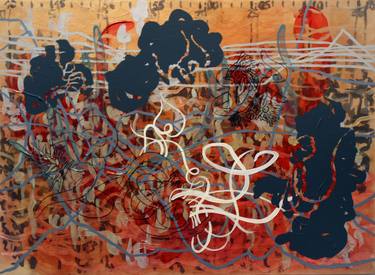 Original Conceptual Abstract Paintings by Ester Pugliese