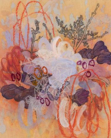 Original Floral Painting by Ester Pugliese