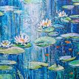Lotus in bloom by Calina Lefter