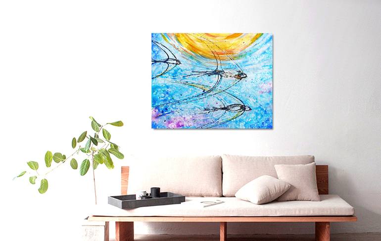 Original Nature Painting by Calina Lefter