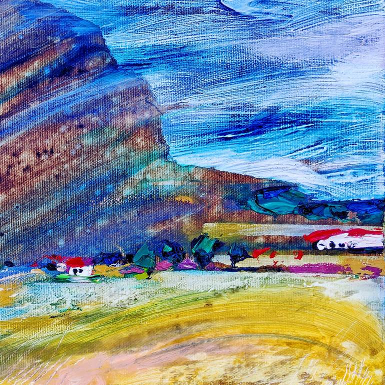 Original Landscape Painting by Calina Lefter