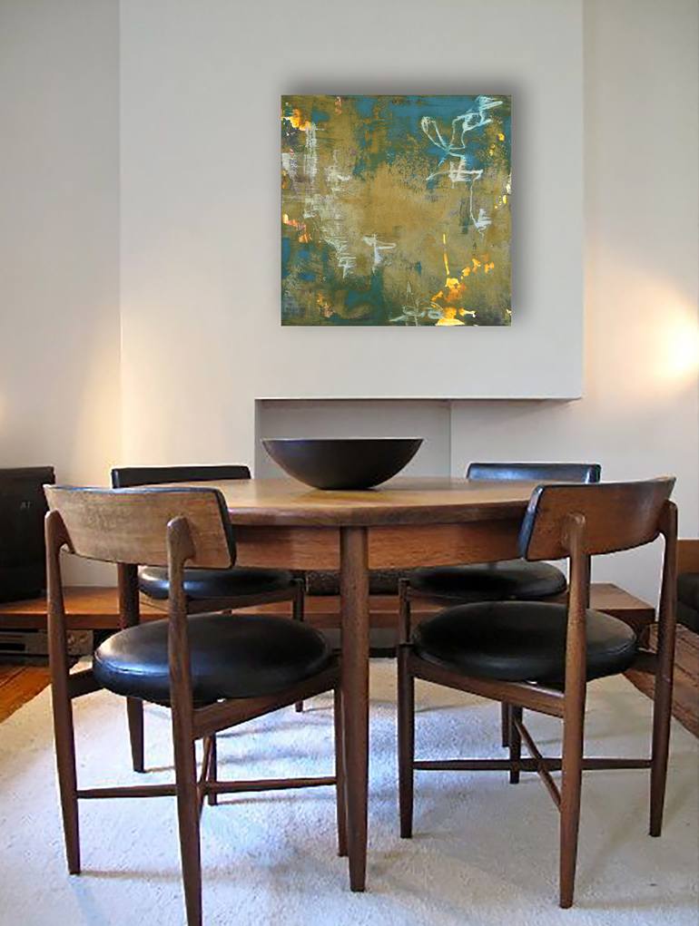 Original Fine Art Abstract Painting by Martha McCowin