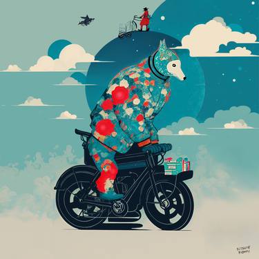 "Uneasy Rider" by Kitsune Kowai thumb
