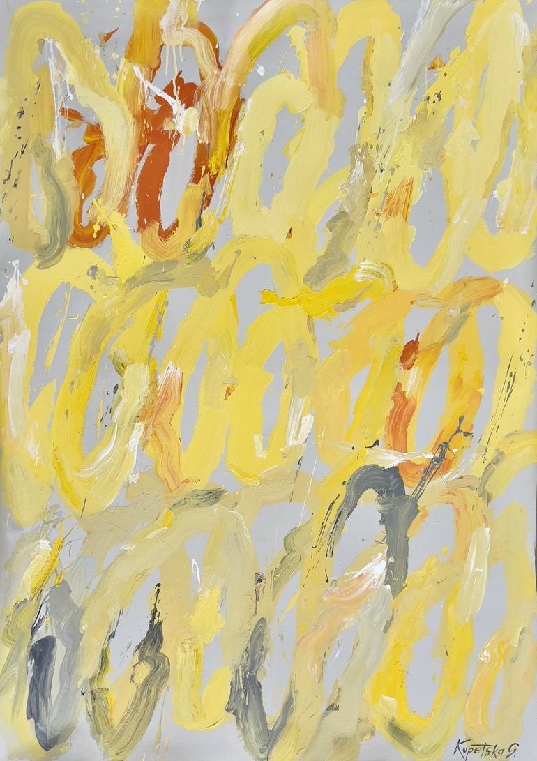 Print of Abstract Expressionism Abstract Paintings by Sofiia Kupetska