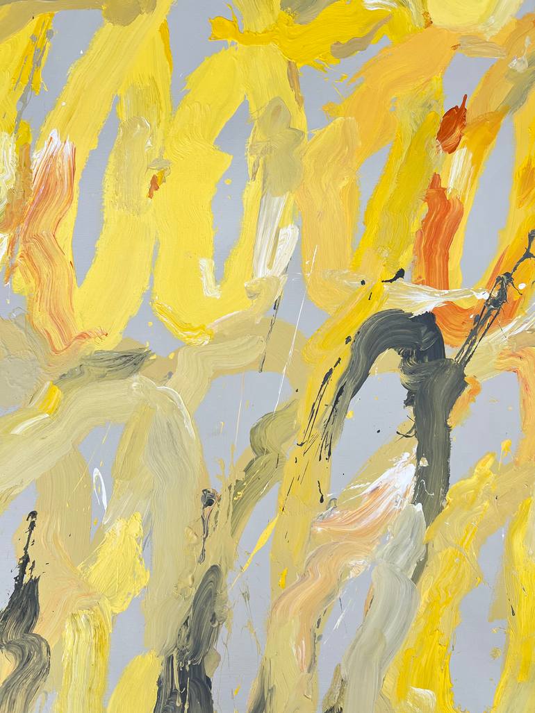Original Abstract Expressionism Abstract Painting by Sofiia Kupetska