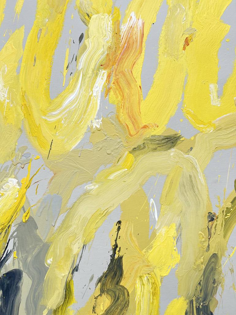 Original Abstract Expressionism Abstract Painting by Sofiia Kupetska