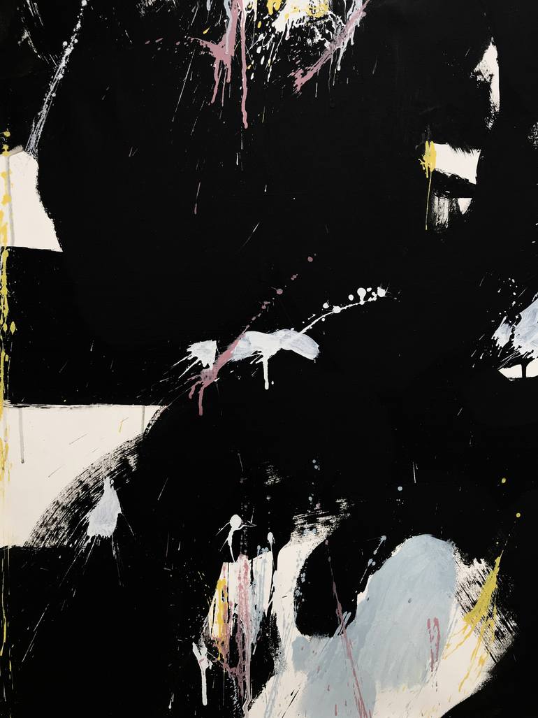 Original Abstract Expressionism Abstract Painting by Sofiia Kupetska