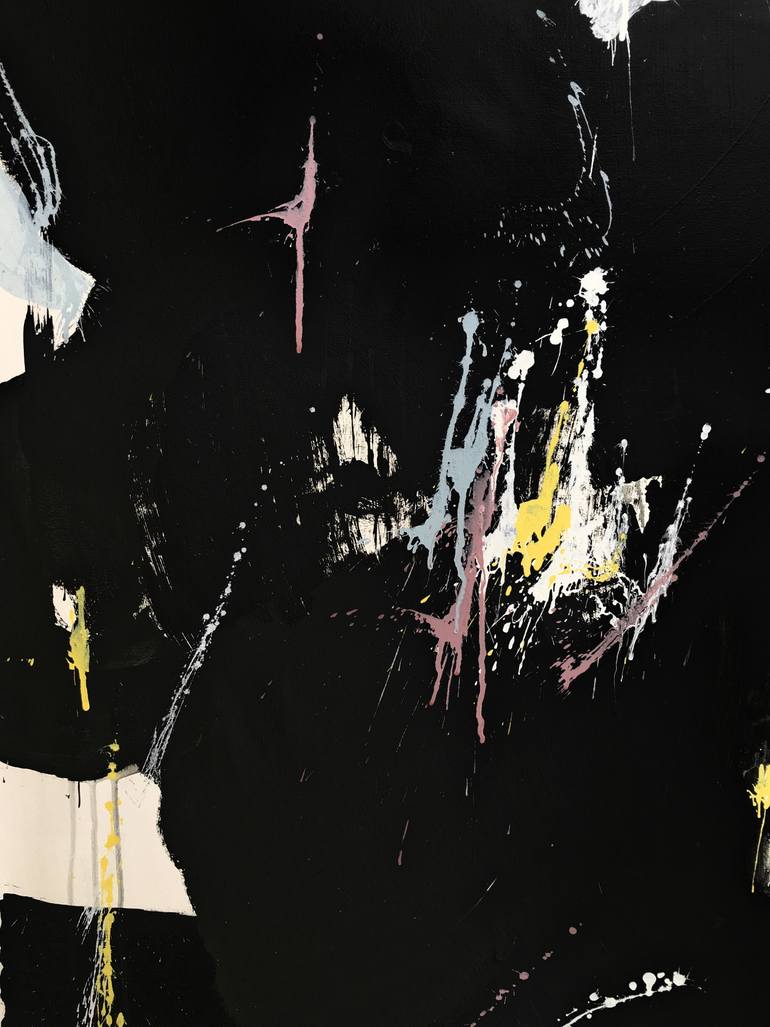 Original Abstract Expressionism Abstract Painting by Sofiia Kupetska