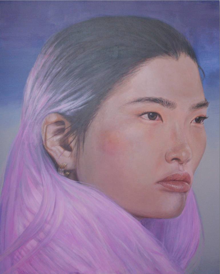 Print of Realism People Paintings by Janina TłUczkiewicz