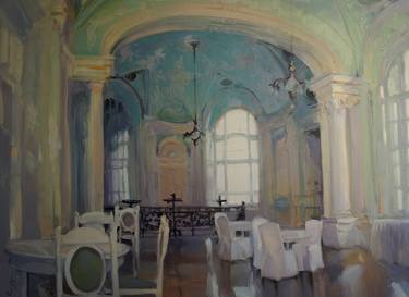 Print of Realism Interiors Paintings by Alise Medina