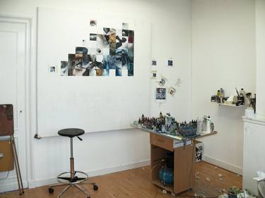 Studio, work in progress, John Boelee thumb