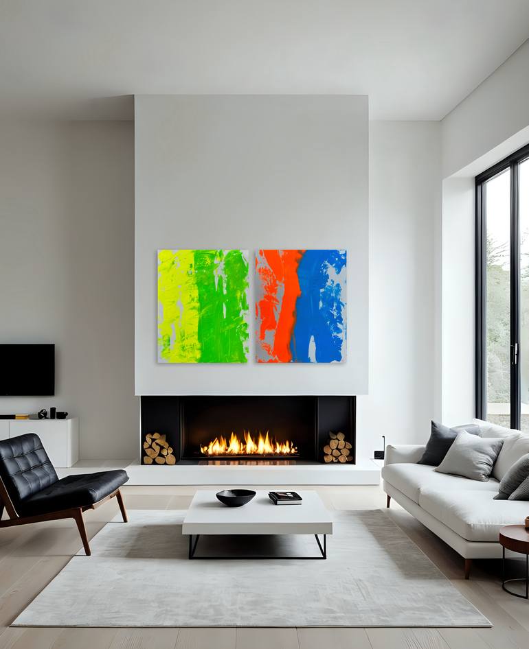 Original Abstract Painting by Dagmara Weinberg