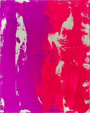 Original Algorithmic Abstract Paintings by Dagmara Weinberg