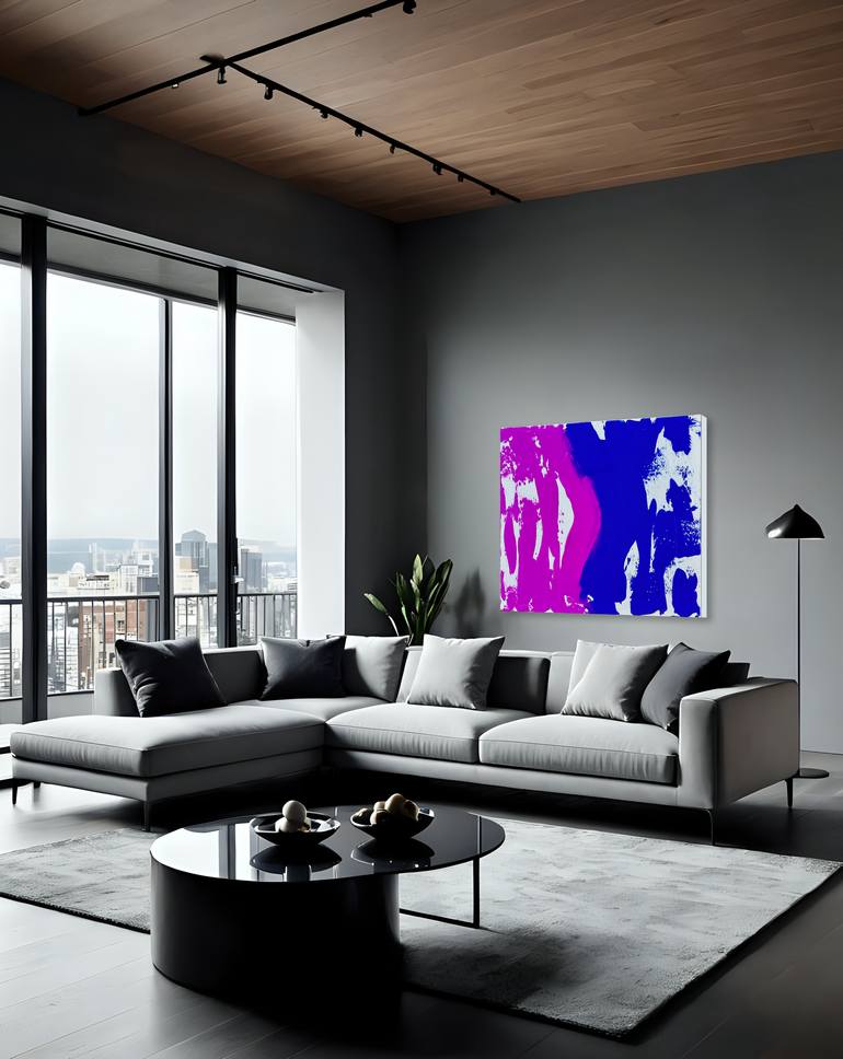 Original Abstract Expressionism Abstract Painting by Dagmara Weinberg