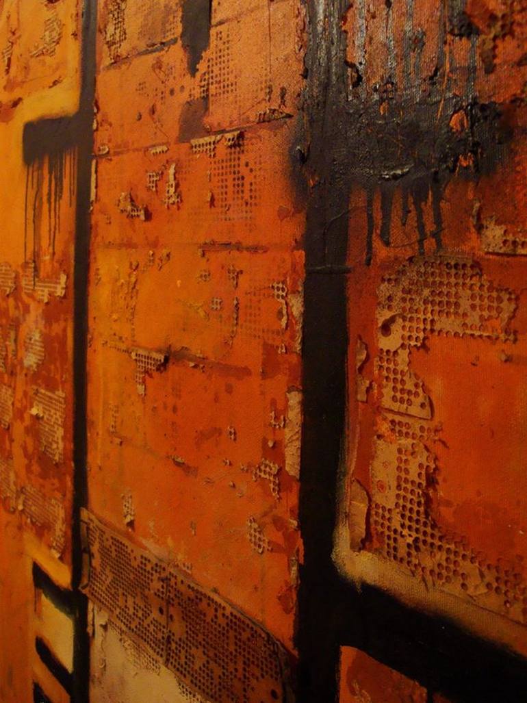 Original Abstract Expressionism Abstract Painting by Marko Davidovic