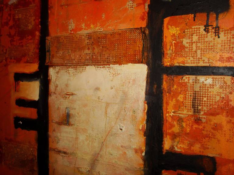 Original Abstract Expressionism Abstract Painting by Marko Davidovic