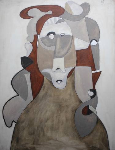 Print of Modern Portrait Paintings by Osvaldo Bat