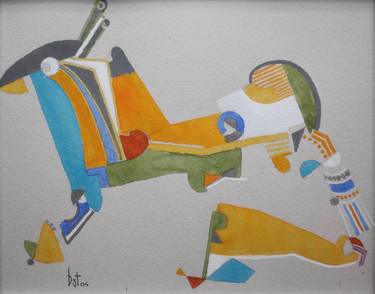 Print of Abstract Sports Paintings by Osvaldo Bat