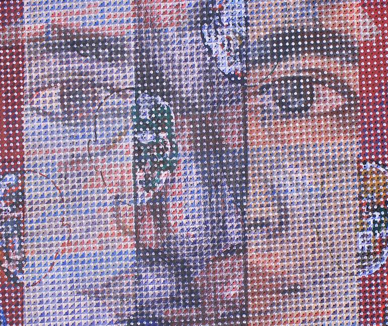 Original Abstract People Painting by Raman Adone