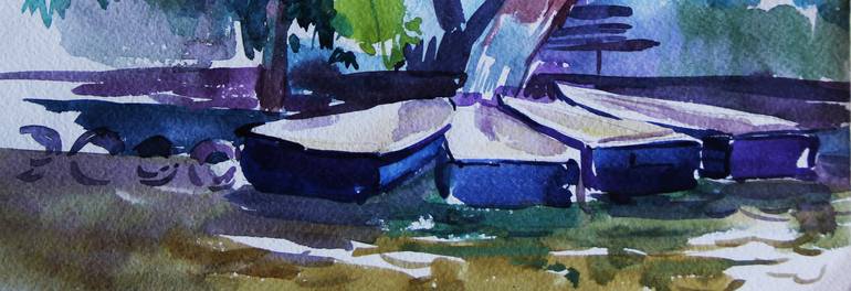Original Realism Landscape Painting by Alexandra Verkhovskaya