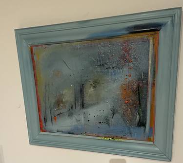 Original Abstract Painting by Ali Moshiri