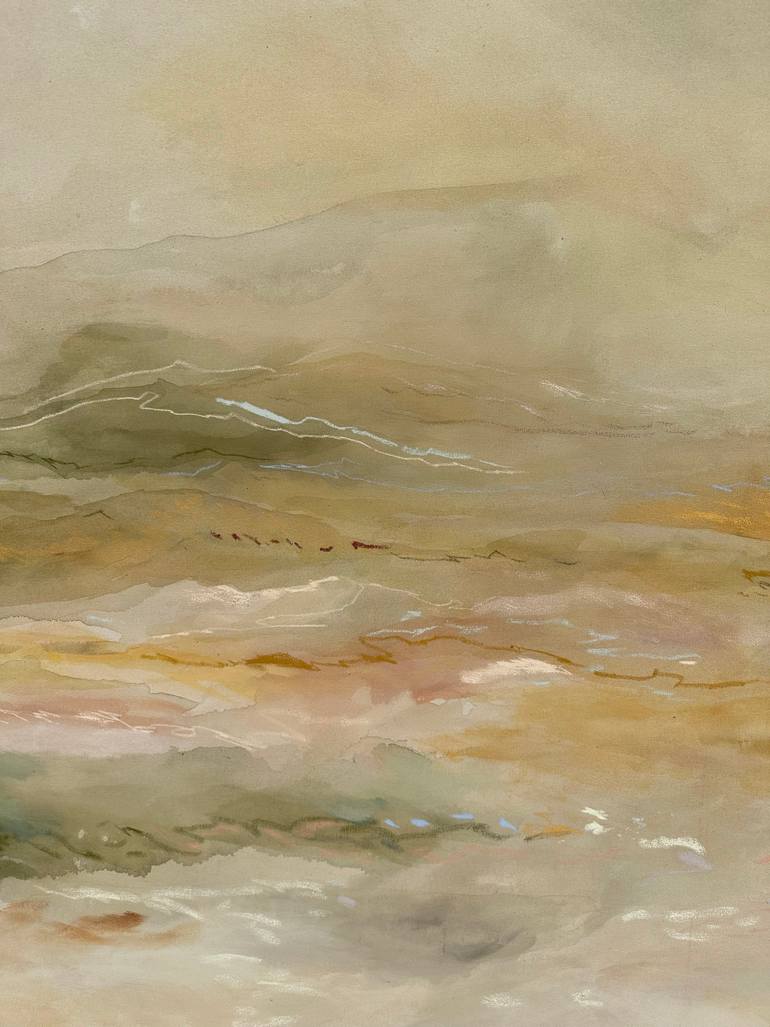 Original Abstract Landscape Painting by Luciana Espinar Protto
