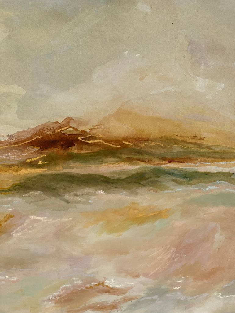 Original Abstract Landscape Painting by Luciana Espinar Protto