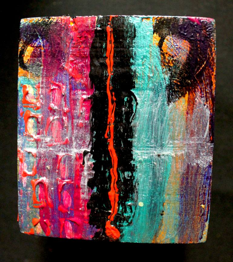 Original Abstract Expressionism Abstract Sculpture by Abrek Bion