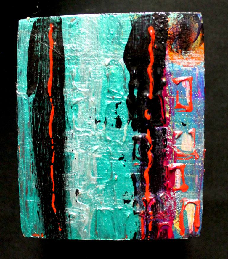 Original Abstract Expressionism Abstract Sculpture by Abrek Bion